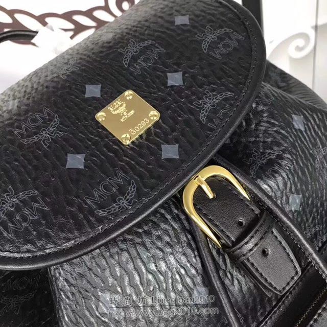MCM雙肩包 原單 5820 新款MCM 特殊款抽繩雙肩包 百搭時髦款 MCM女背包  mdmc1410